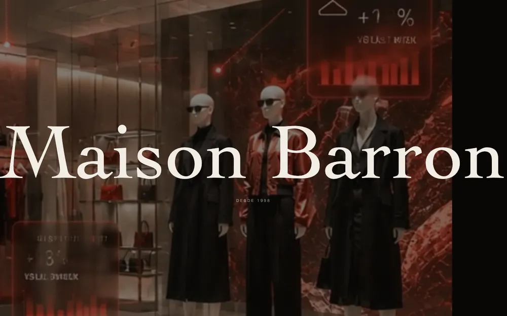 Web de Maison Barron, ejemplo de presencia esencial para tu tienda o tu marca de BARRONVISUAL