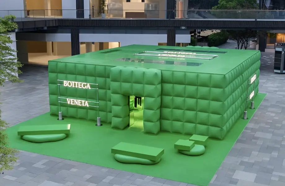Pop-up de Bottega Veneta