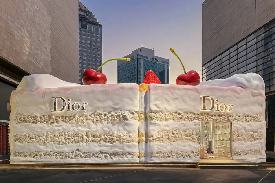 Fachada conceptual de Dior en Seúl, retail experience