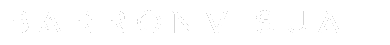 logo barronvisual blanco